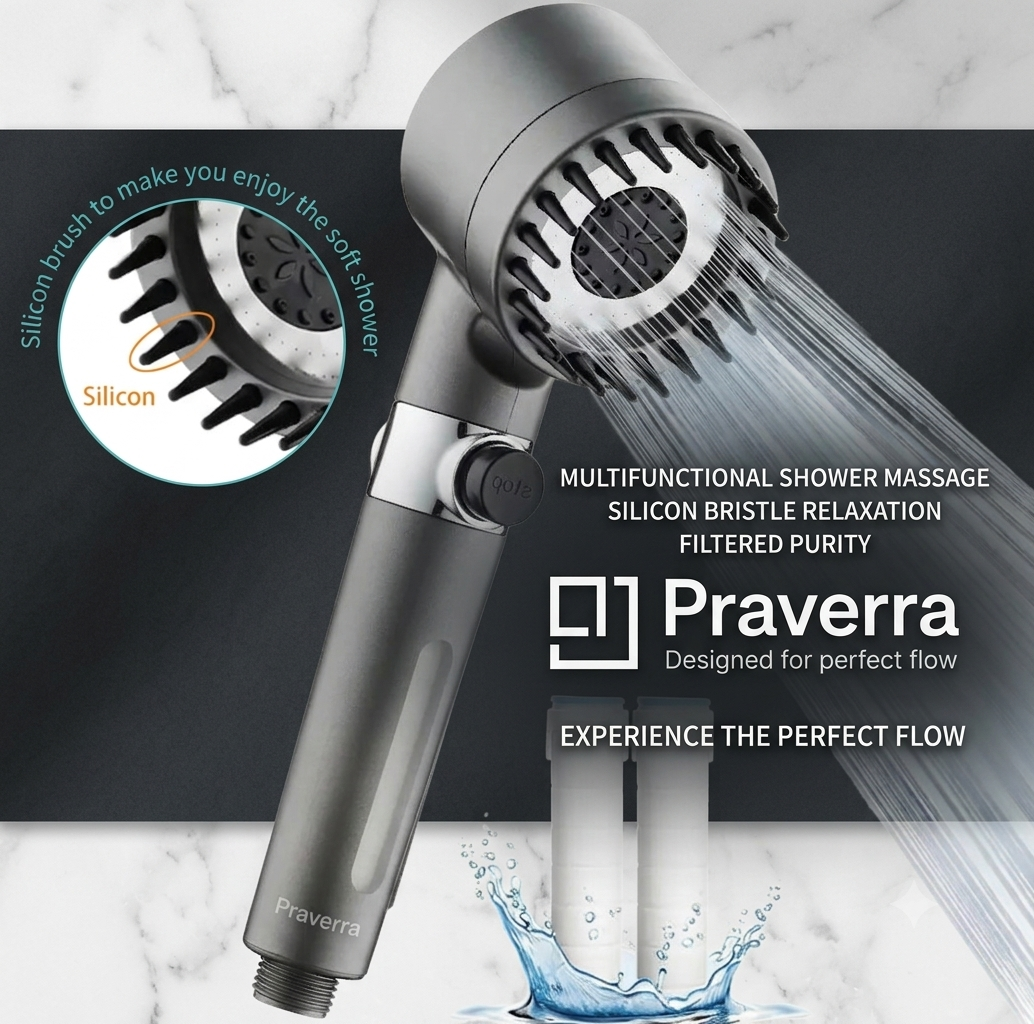 Praverra Multi Flow Hand Shower
